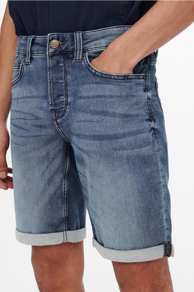 ONSPLY LIFE JOG BLUE SHORTS PK 8584 22018584 Blue Denim